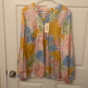 NWT floral blouse
